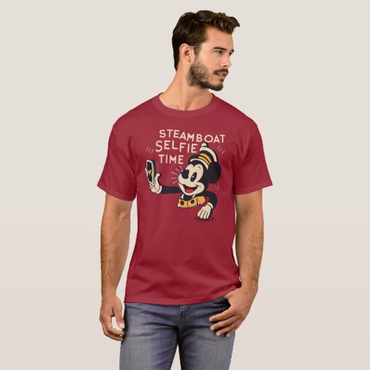 Steamboot Willie T-shirt (Voorkant volledig)