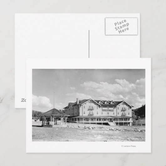 Steambootveren, CO-loden en kajuit fotografie Briefkaart (Voorkant / Achterkant)