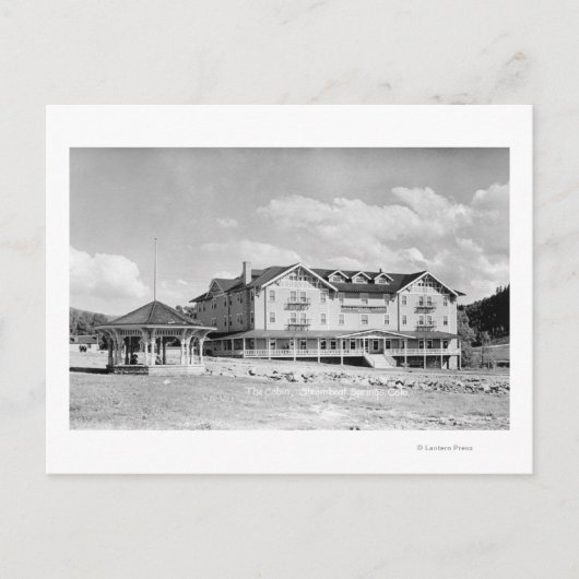 Steambootveren, CO-loden en kajuit fotografie Briefkaart (Voorkant)