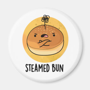 Steamed Bun Funny Food Pun Magneet