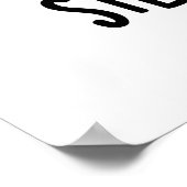 Steamed Bun Funny Food Pun Poster (Hoek)