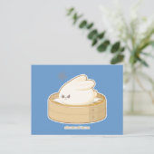 Steamed Buns Briefkaart (Staand voorkant)