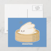 Steamed Buns Briefkaart (Voorkant / Achterkant)