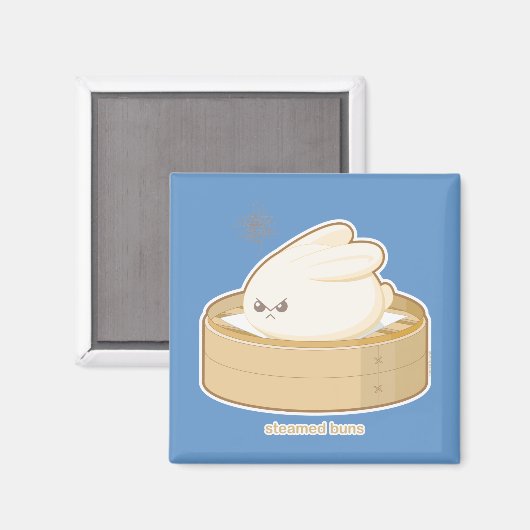 Steamed Buns Magneet (Voorkant / Achterkant)