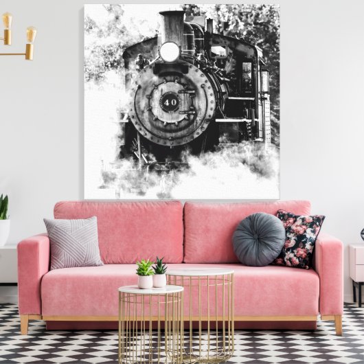 Steamed Canvas Afdruk (Insitu (Woonkamer))