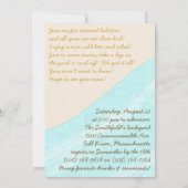 Steamed Lobsters Party Invitation Kaart (Achterkant)