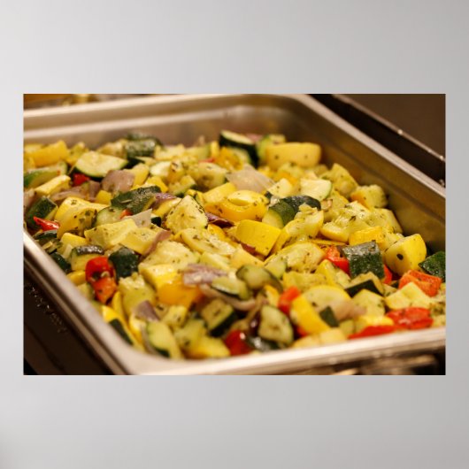 Steamed Vegetables Poster (Voorkant)