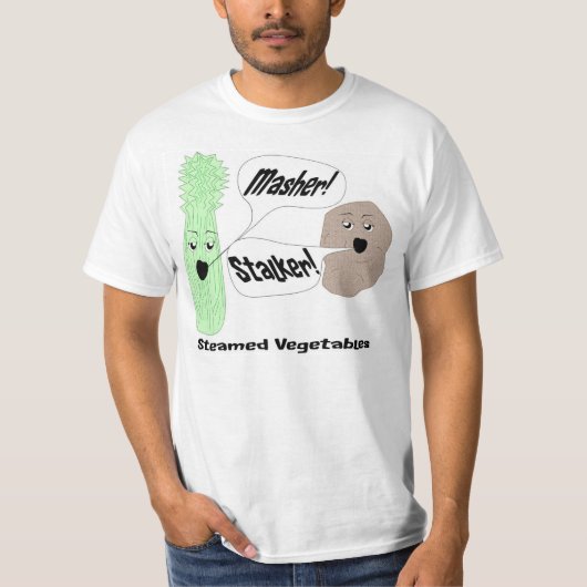 Steamed Vegetables T-shirt (Voorkant)