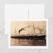 Steamer Alberta - Louis Pesha Briefkaart (Voorkant / Achterkant)