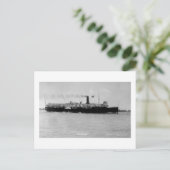 Steamer Alpena op de St. Clair, door Louis Pesha Briefkaart (Staand voorkant)