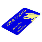 Steamer Blue Stateroom Deurmarkering Magneet (Linkerzijde)