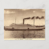  Steamer Briefkaart (Voorkant)