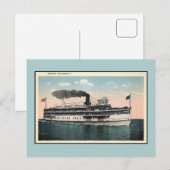 steamer Canadania Briefkaart (Voorkant / Achterkant)