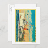 Steamer "Catalina" op Santa Catalina Briefkaart (Voorkant / Achterkant)