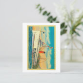 Steamer "Catalina" op Santa Catalina Briefkaart (Staand voorkant)