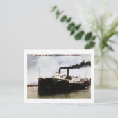 Steamer City of Chicago, Harbour St Joseph Michiga Briefkaart (Staand voorkant)