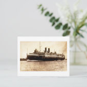 Steamer City of Cleveland - Louis Pesha Foto Briefkaart (Staand voorkant)
