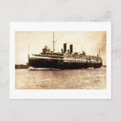 Steamer City of Cleveland - Louis Pesha Foto Briefkaart (Voorkant)