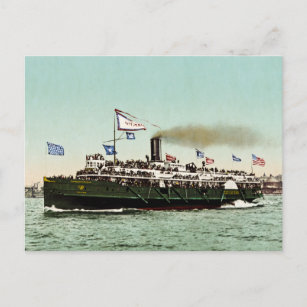 Steamer "City of Erie" 1900 Briefkaart