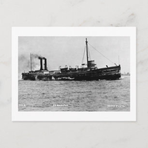 Steamer Comodore - Louis Pesha Foto Briefkaart