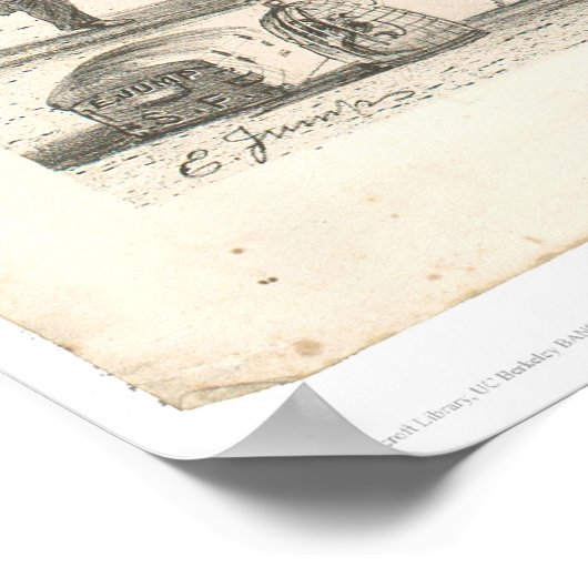 Steamer Day in SF (1164A) Poster (Hoek)