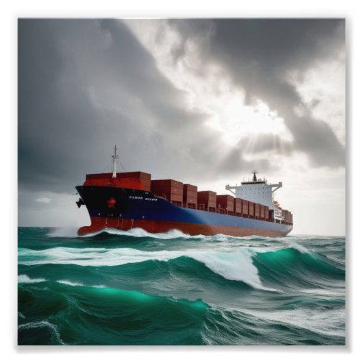 Steamer Foto Afdruk (Voorkant)