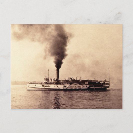 Steamer Frank E. Kirby - Louis Pesha Briefkaart (Voorkant)