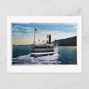 Steamer "Horicon", Lake George, New York Briefkaart