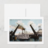 Steamer J.S., Peoria, Illinois Briefkaart (Voorkant / Achterkant)