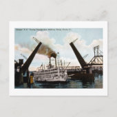 Steamer J.S., Peoria, Illinois Briefkaart (Voorkant)