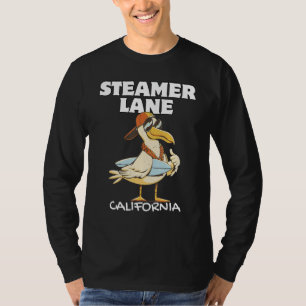 STEAMER LANE CALIFORNIA Surven Sunset Surfin T-shirt