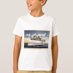Steamer Naushon, Nantucket Steamboat Line, Massach T-shirt