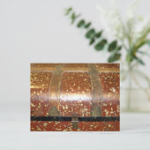 Steamer Trunk Briefkaart (Staand voorkant)