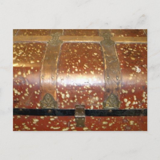 Steamer Trunk Briefkaart (Voorkant)