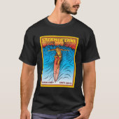 STEAMERLANE SURF SANTA CRUZ T-SHIRT (Voorkant)