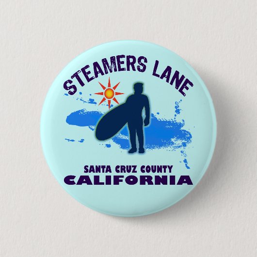 STEAMERS LANE RONDE BUTTON 5,7 CM (Voorkant)