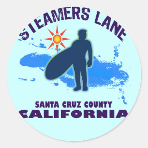 STEAMERS LANE RONDE STICKER