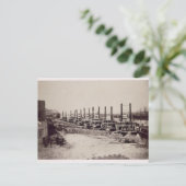 Steamers op de Mississippi (foto) Briefkaart (Staand voorkant)