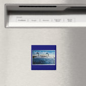 Steamers Ticonderoga en Vermont, Burlington, VT Magneet (Insitu (Vaatwasser))