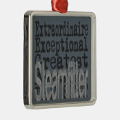 Steamfitter Extraordinaire Metalen Ornament (Rechts)