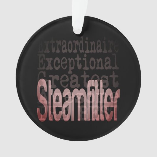Steamfitter Extraordinaire Ornament (voorkant)
