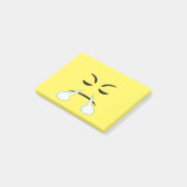 Steaming Emoji Post-it® Notes (Schuin)