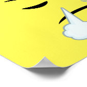 Steaming Emoji Poster (Hoek)