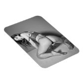 Steaming Hot Beauful Babe Lingerie Model Magnet Magneet (Rechterzijde)