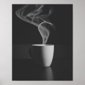 Steaming Hot Coffee Poster (Voorkant)