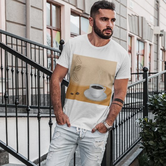 Steaming Hot Coffee T-shirt