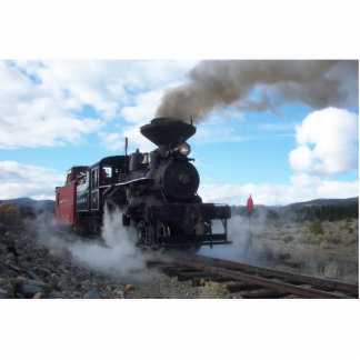 Steaming langs Ornament Staand Fotobeeldje