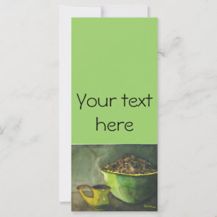 Steaming Morning Cup Koffee Bowl-koffiebonen