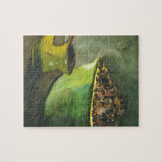 Steaming Morning Cup Koffee Bowl-koffiebonen Legpuzzel (Horizontaal)