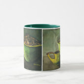 Steaming Morning Cup Koffee Bowl-koffiebonen Mok (Midden)